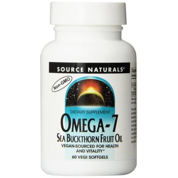 Source Naturals, Omega-7, Seabuckthorn Fruit Oil - 60 Vegi Softgels