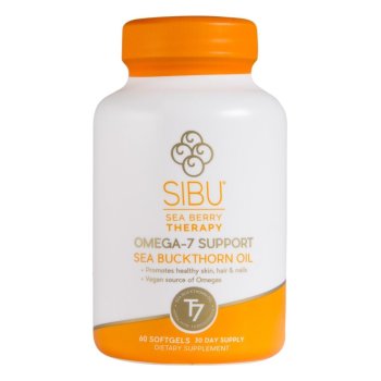 Sibu Beauty, Sea Berry Therapy, Omega-7 Support, Sea Buckthorn Oil - 60 Softgels