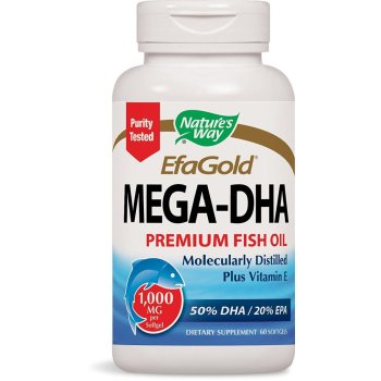 Nature's Way, EfaGold, Mega-DHA, 1000 mg - 60 Softgels