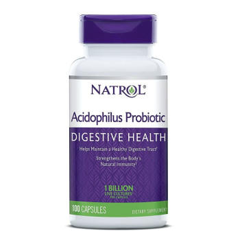 Natrol, Acidophilus Probiotic 100 mg. - 100 Capsules