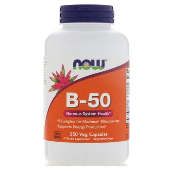 Now Foods, B-50 - 250 Veg Capsules