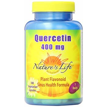 Nature's Life, Quercetin, 400 mg - 100 Veggie Caps