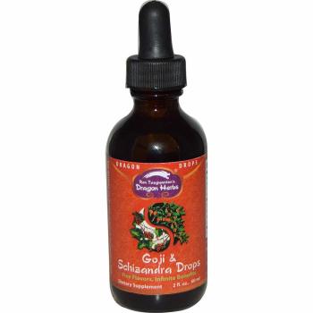 Dragon Herbs, Dragon Drops, Goji & Schizandra Drops - 2 fl oz (60 ml)