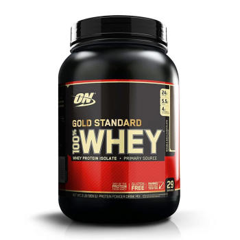 Optimum Nutrition, Gold Standard 100% Whey Protein Powder - 2 lb (909 g) *Select Flavor