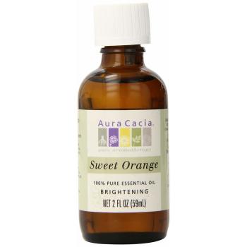 Aura Cacia, 100% Pure Essential Oil, Sweet Orange - 2 fl oz (59 ml)