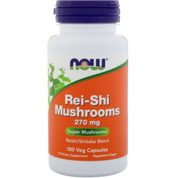 Now Foods, Rei-Shi Mushrooms, 270 mg - 100 Veg Capsules