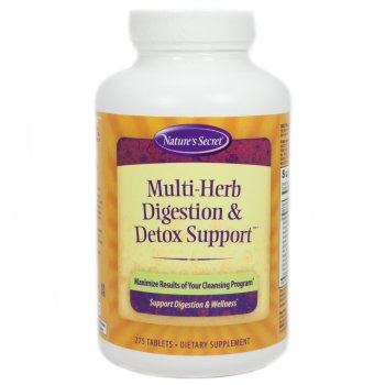 Nature's Secret, Multi-Herb Digestion & Detox Support - 275 Tablets