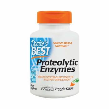 Doctor's Best, Best Proteolytic Enzymes - 90 Enteric Coated Veggie Caps