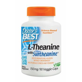 Doctor's Best, Suntheanine L-Theanine, 150 mg - 90 Veggie Caps