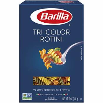 Barilla, Tri-Color Pasta, Rotini - 12 oz (340 g)