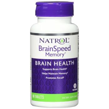 Natrol, BrainSpeed Memory - 60 Tablets