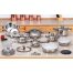 Wyndham House, 28pc 12-Element Stainless Steel Cookware Set