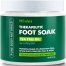 Pure Body Naturals,100% Natural Therapeutic Foot Soak, Tea Tree Essential Oil, Spa Soothing Relief - 20 oz