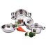 Wyndham House, 28pc 12-Element Stainless Steel Cookware Set