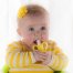 Baby Banana Infant Training Toothbrush and Teether - Yellow