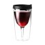 Asobu, Vino2Go Double Wall Insulated Wine Tumbler - Black