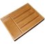 Totally Bamboo, Small Cutlery Tray, 5 compartments with fixed dimensions