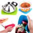 Jiaoyabuy, Vesitile Silicone Pot Holders, Flexible, Durable, Heat Resistant Mat - Set of 2