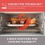 BLACK+DECKER, Countertop Convection Toaster Oven, Silver, CTO6335S [Dual Rack Positions]