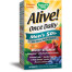 Nature's Way, Alive! Once Daily, Men's 50+, Multi-Vitamin - 60 Tablets