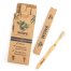 Wowe, Kids Natural Organic Bamboo Toothbrush Individually Numbered - Pack of 4