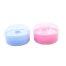 Huele, Baby Body Cosmetic Powder Puff Sponge Box Case Container - 2 pcs