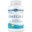 Nordic Naturals, Omega 3, 1,000 mg,, Lemon - 120 Soft Gels