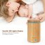 SNTUS, Real Bamboo Essential Oil Ultrasonic Aromatherapy Diffuser with Remote Control - 160 ml