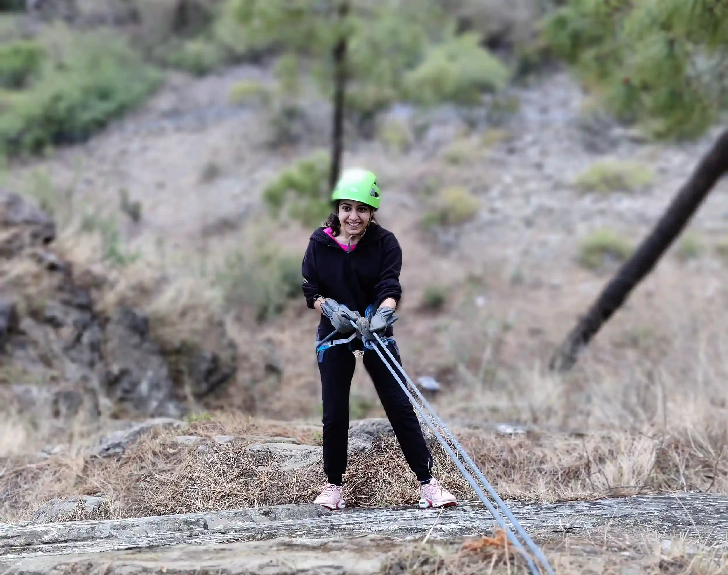 Rappelling Kasauli