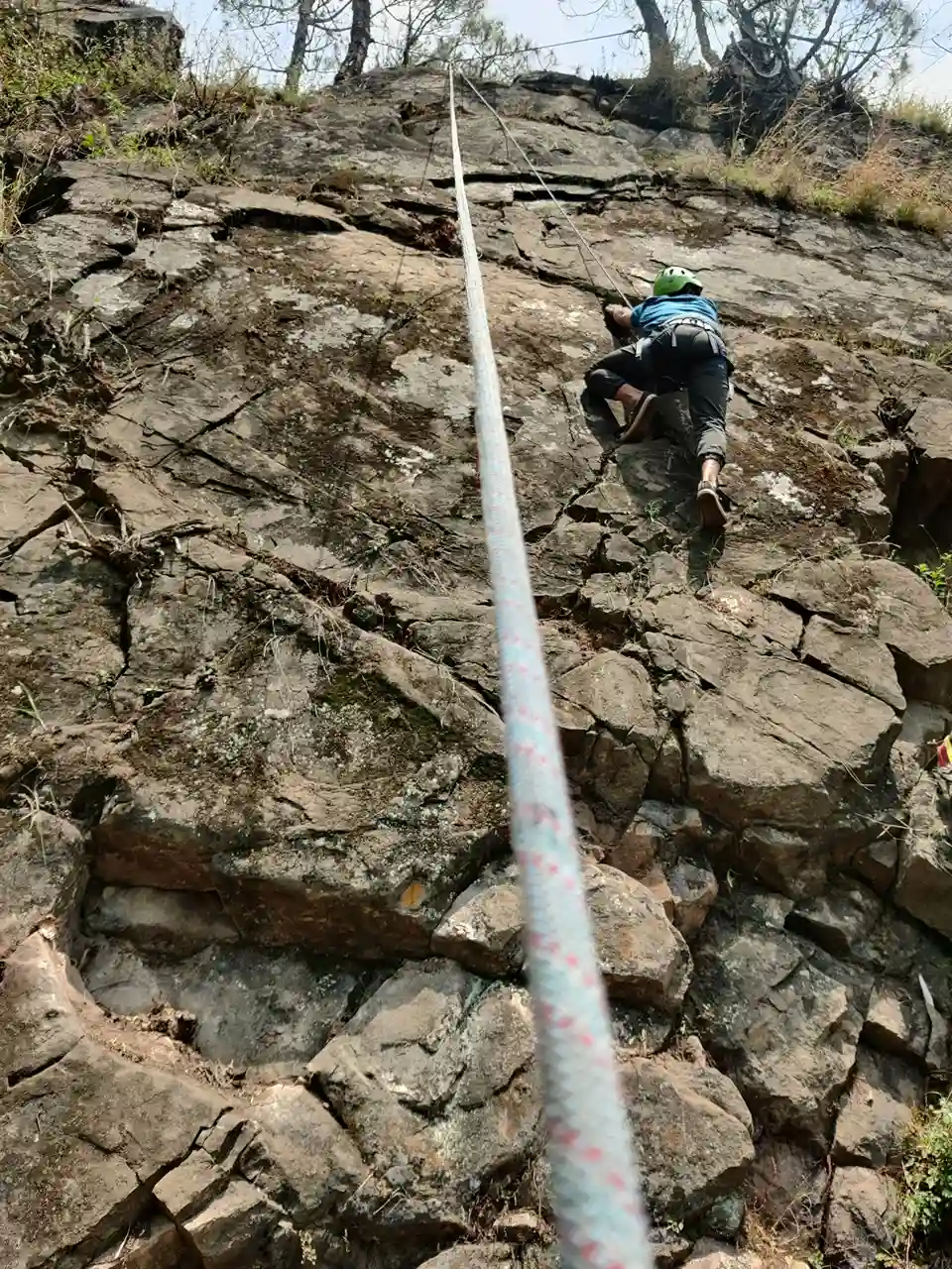 Rock Climbing Kasauli