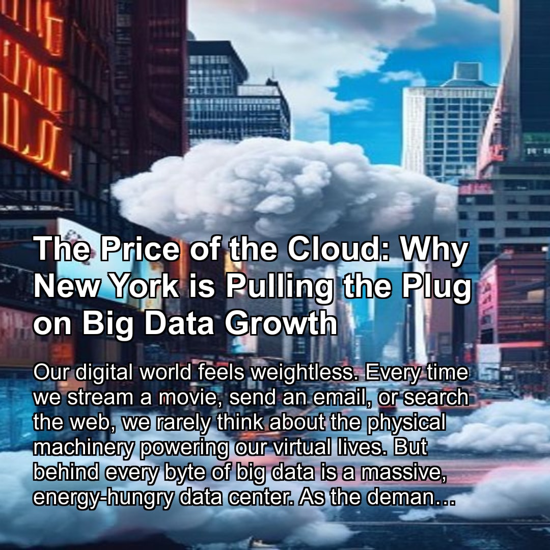 The Price of the Cloud: Why New York is Pulling the Plug on Big Data Growth