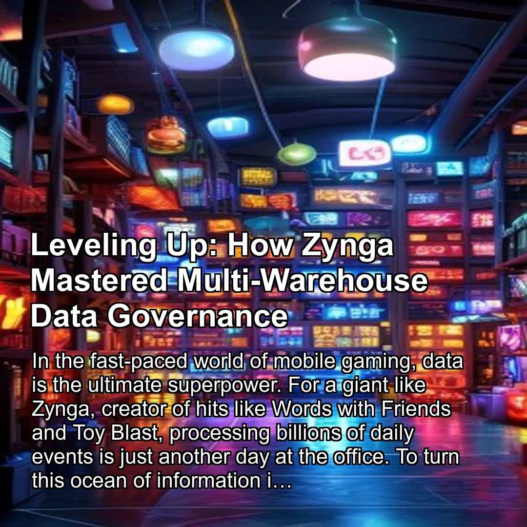 Leveling Up: How Zynga Mastered Multi-Warehouse Data Governance