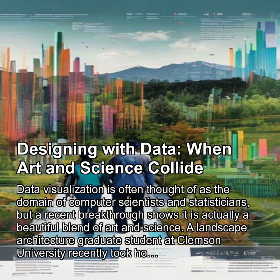 Designing with Data: When Art and Science Collide