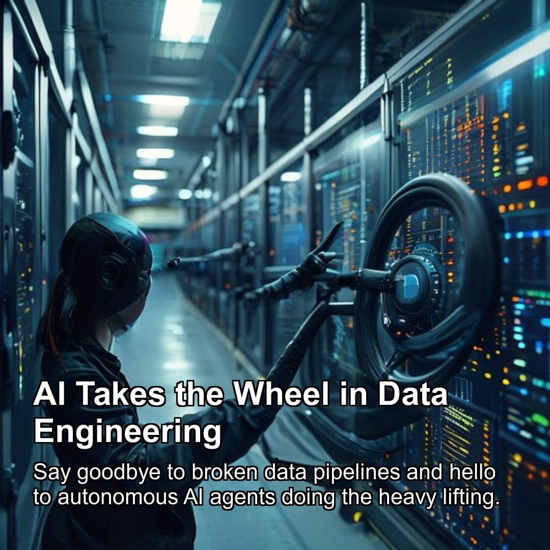AI Takes the Wheel in Data Engineering