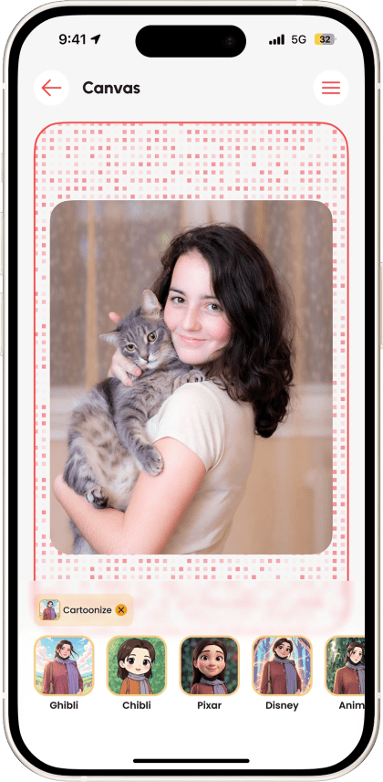 Object Remover AI filter and looks screen, built by Mobizio