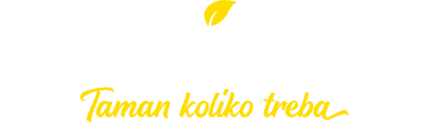 Coolivery logo sa sloganom Taman koliko treba