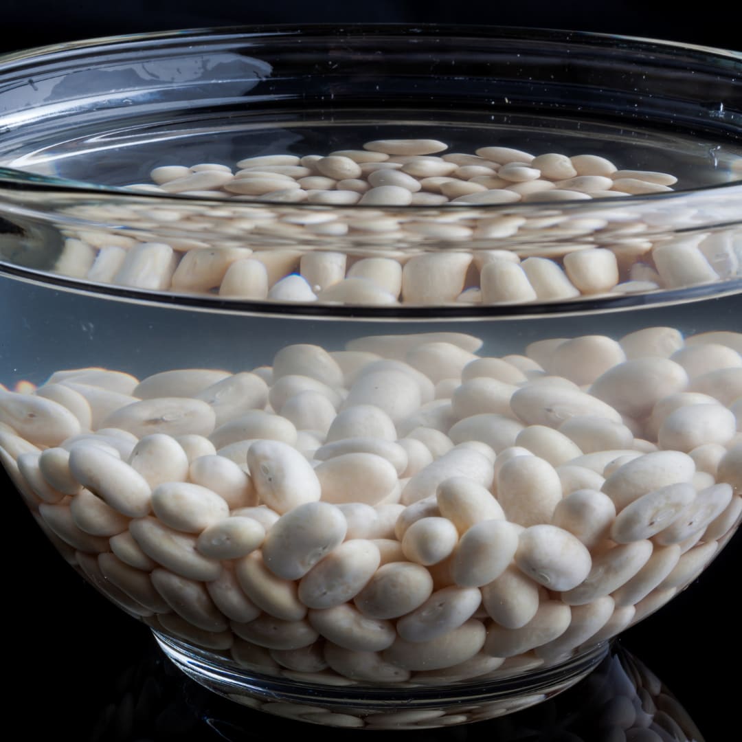 Priprema jela Pasulj sa kobasicama faza 1