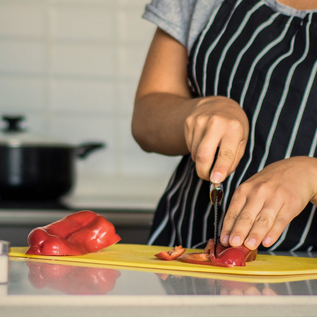 Priprema jela Grašak sa povrćem faza 1
