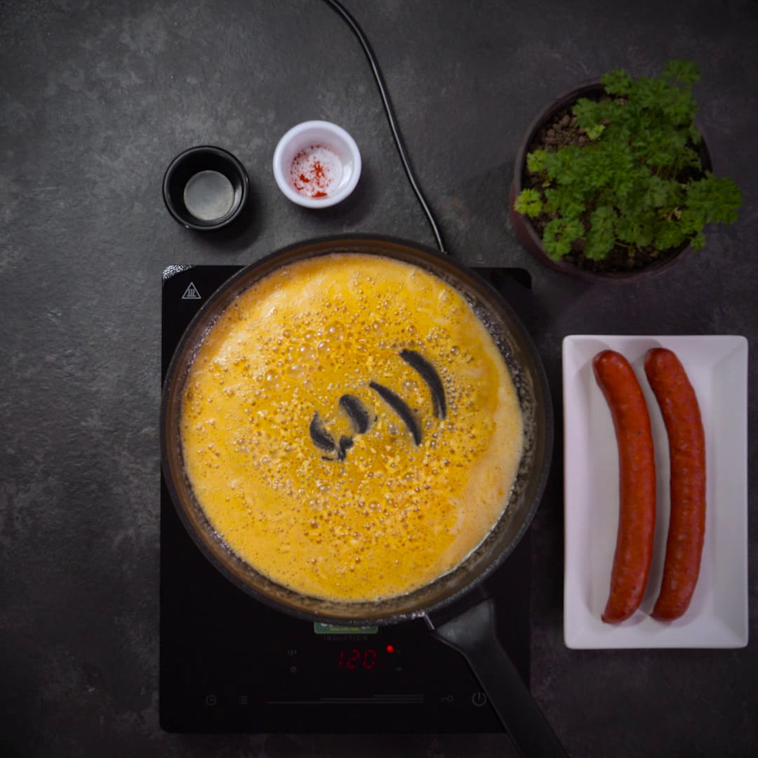 Priprema jela Pasulj sa kobasicama faza 4