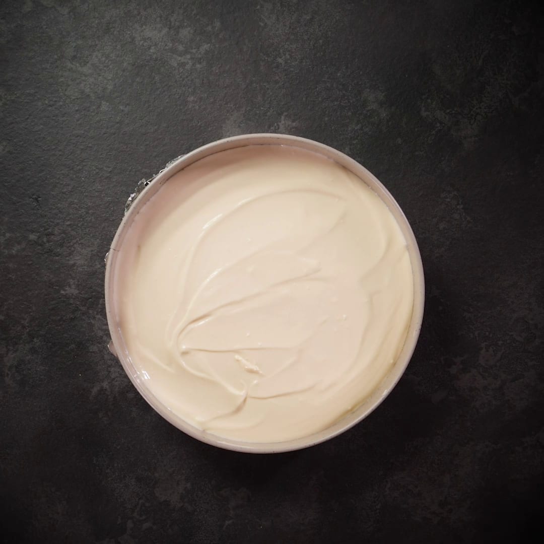 Priprema jela Američki cheesecake zapečen u rerni faza 3