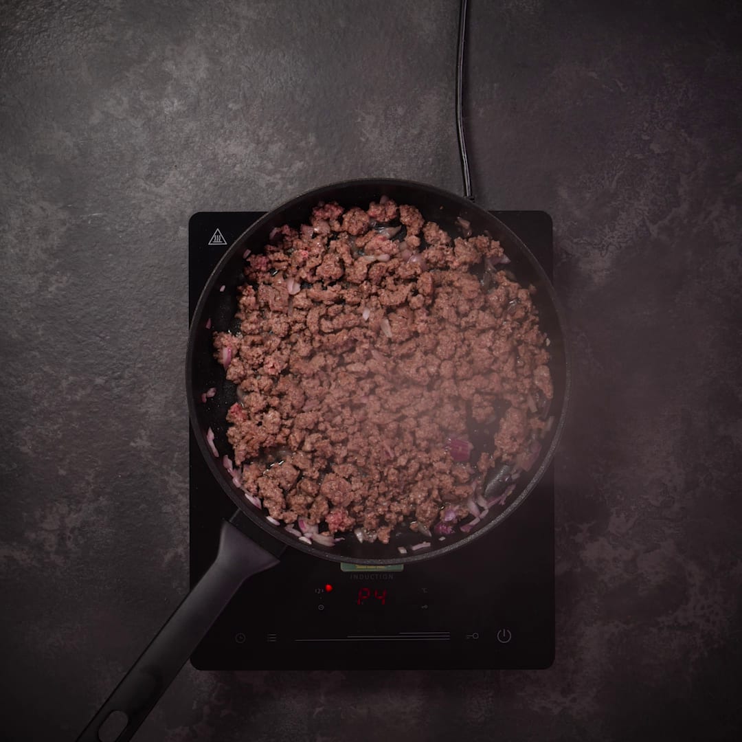 Priprema jela Buritosi sa mlevenim mesom faza 1