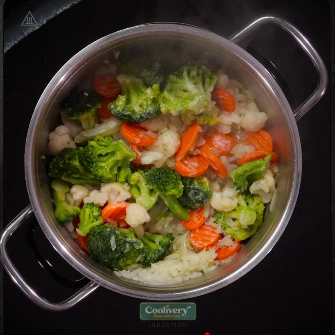 Priprema jela Čorba sa povrćem faza 1