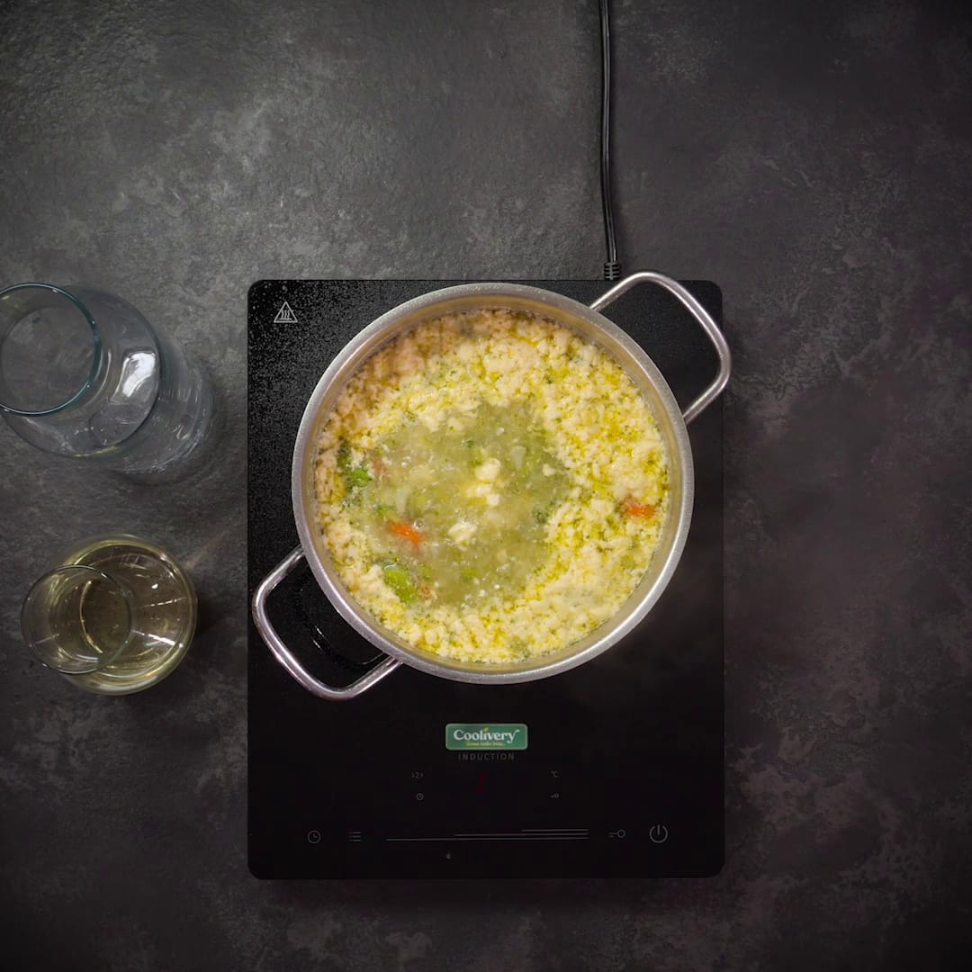 Priprema jela Čorba sa povrćem faza 2