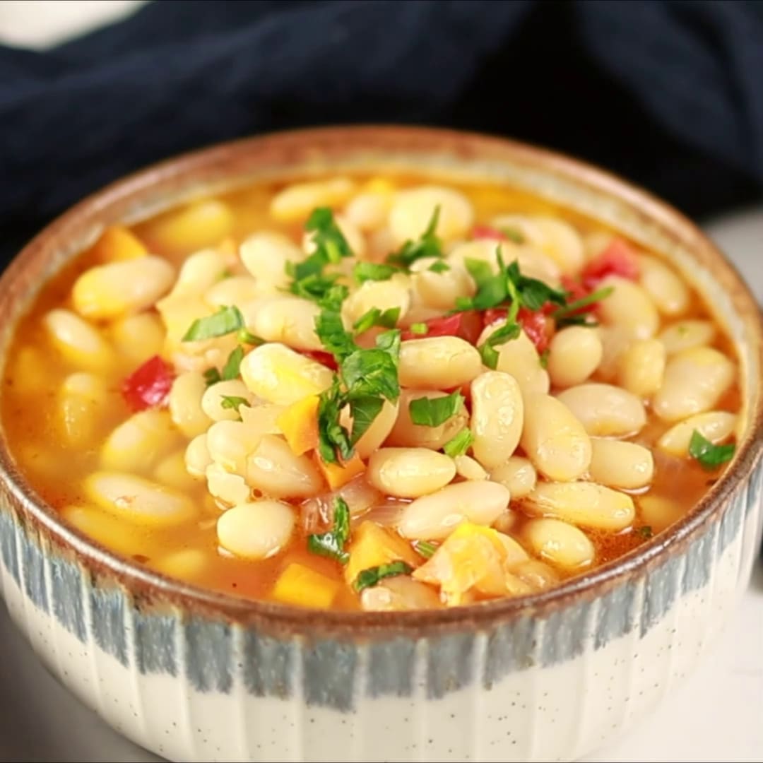 Priprema jela Posni pasulj na najlakši način faza 5