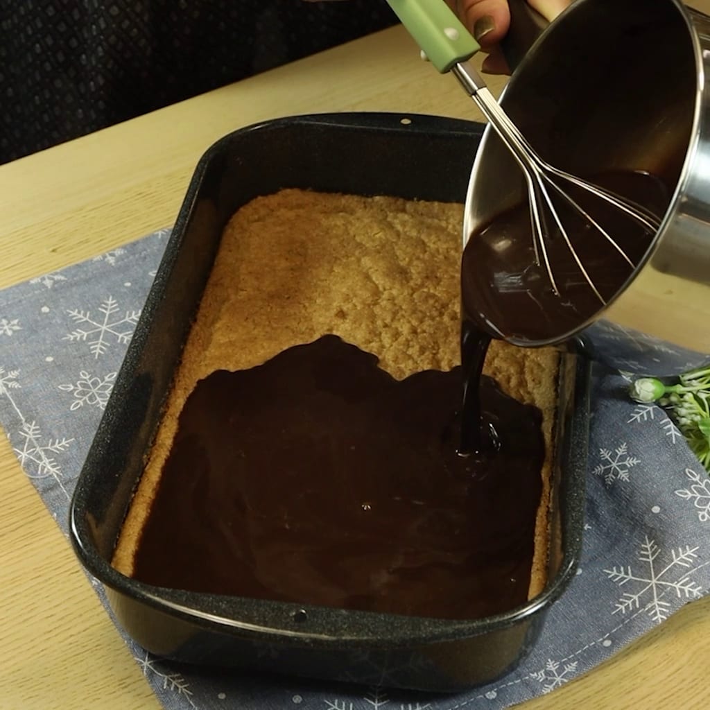 Priprema jela Čoko štangle sa orasima faza 2