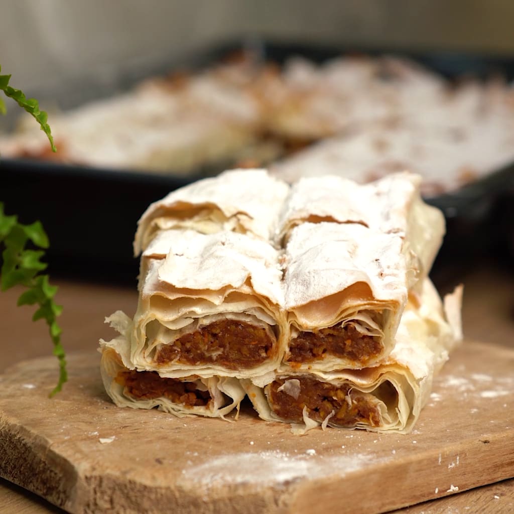 Priprema jela Bundevara sa mlevenom plazmom faza 3