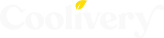 Coolivery logo white yellow