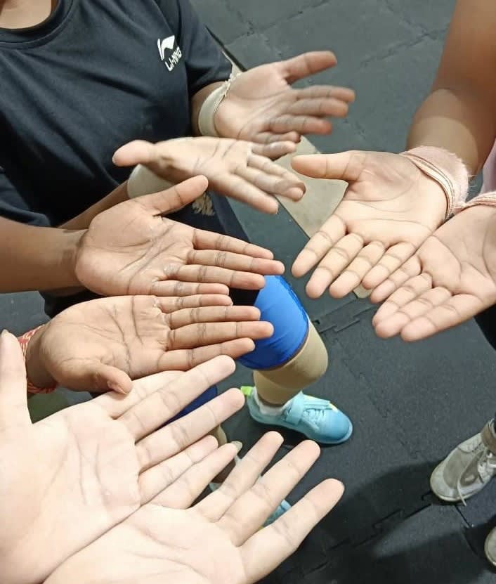 Coach Loganthan's students