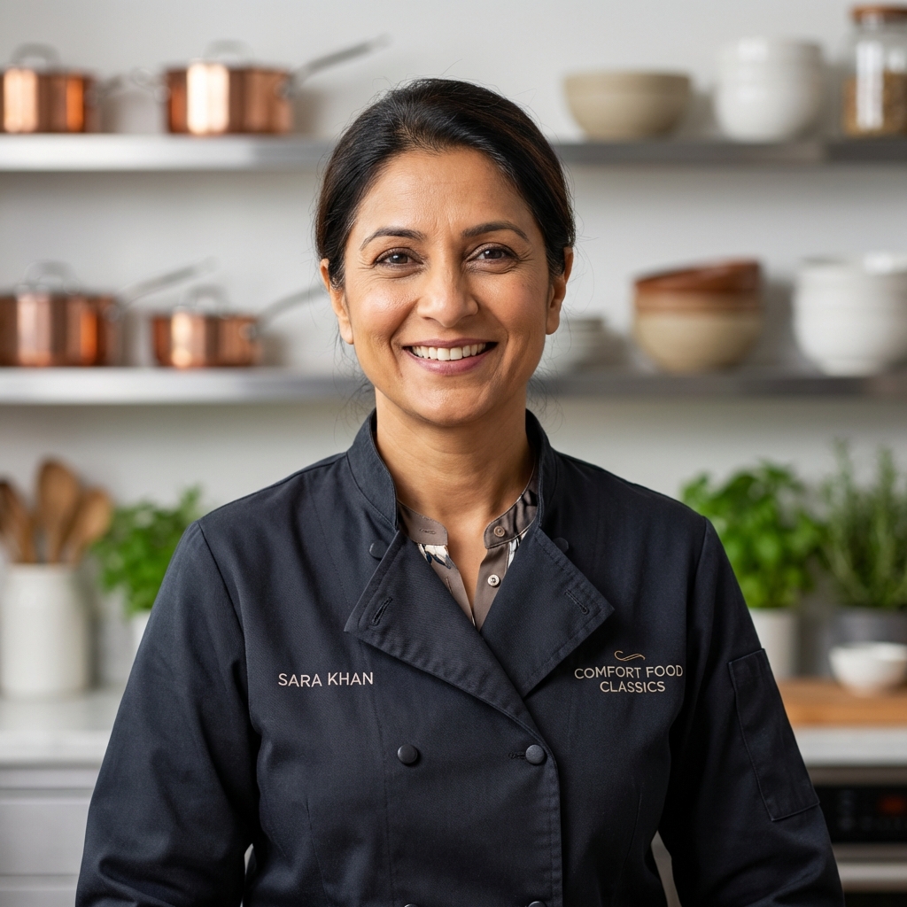 Sara Khan - Founder & Culinary Expert