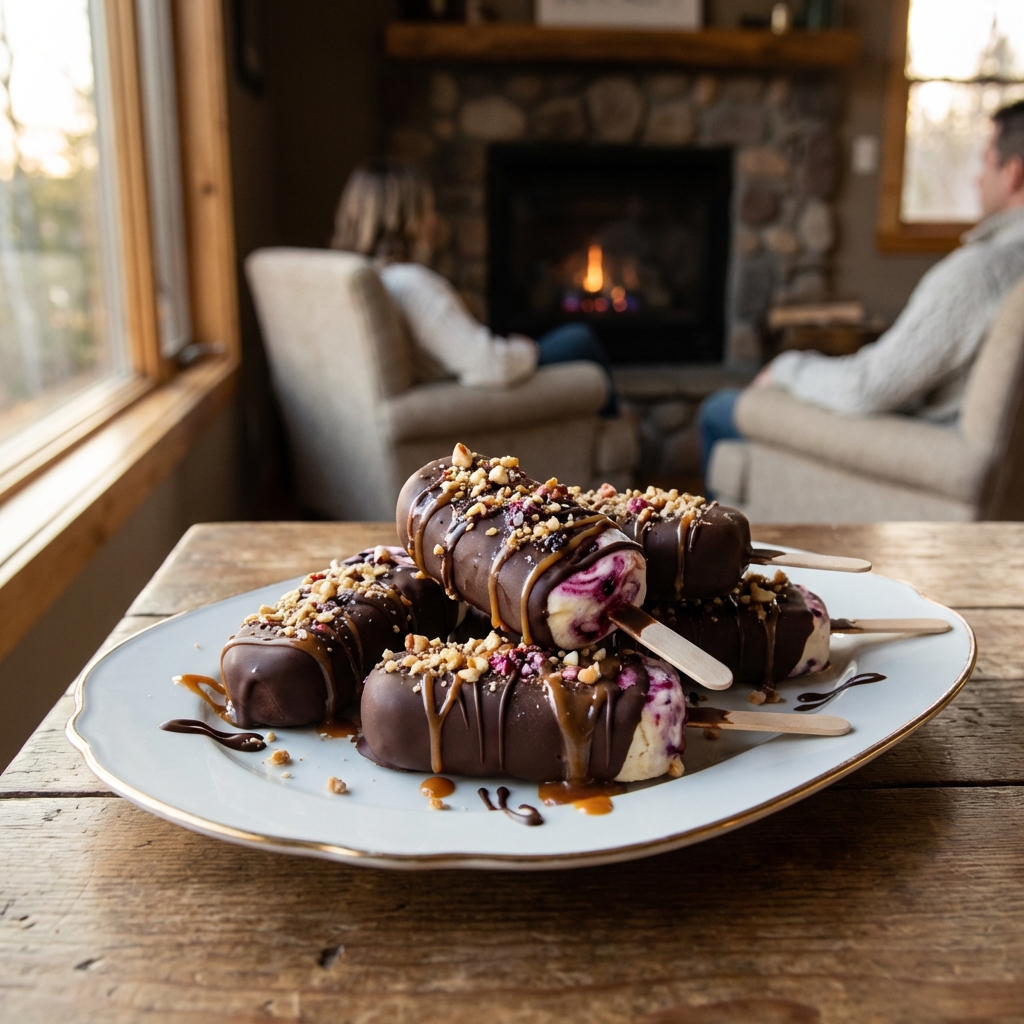 High-Protein Drumstick Ice Cream Bars for a Healthy Delight